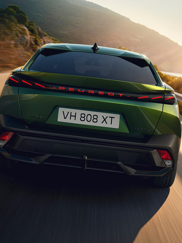 Signature PEUGEOT rouge